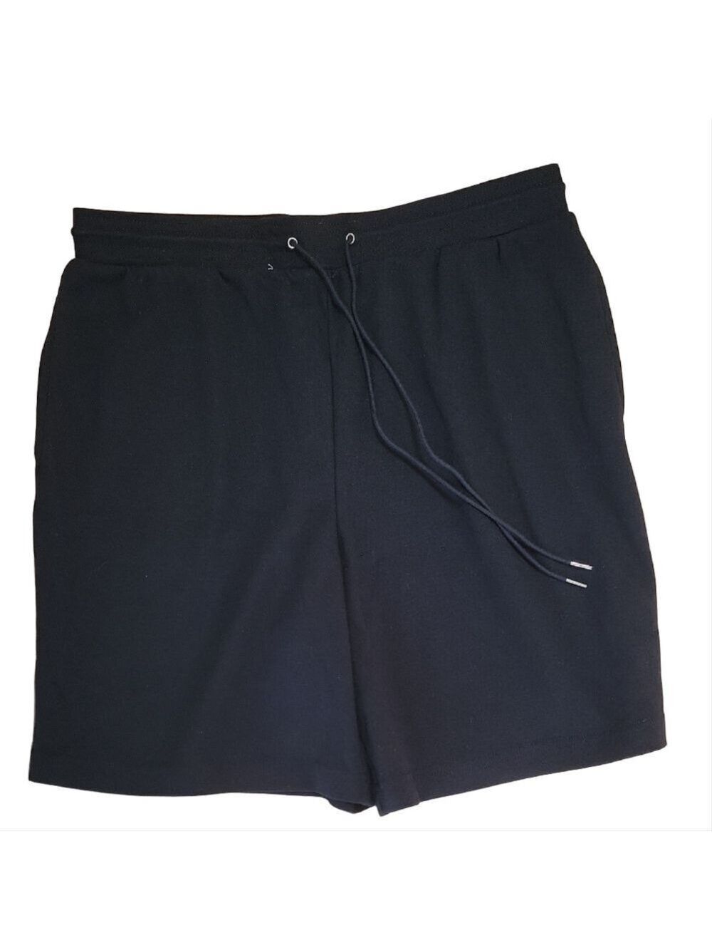 Hasting & Smith Black Pull-On Elastic Waist Shorts Size Medium EUC
